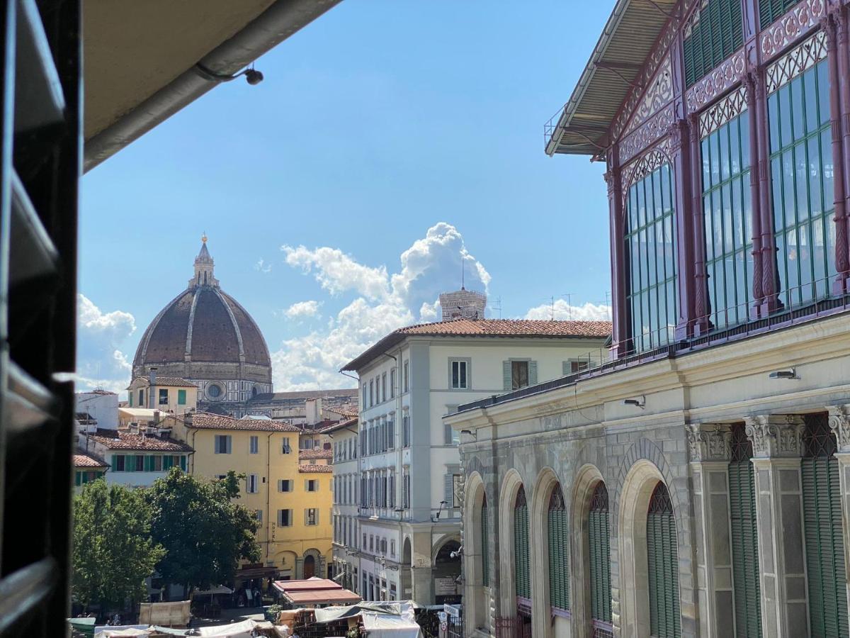Overlooking'S Duomo Apartment In Mercato Centrale Florencie Exteriér fotografie